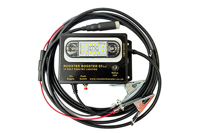 Rooster Booster 12-volt standard lighting unit for small chicken houses